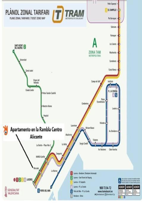 Apartamento Centro Rambla Alicante A Eksteriør bilde